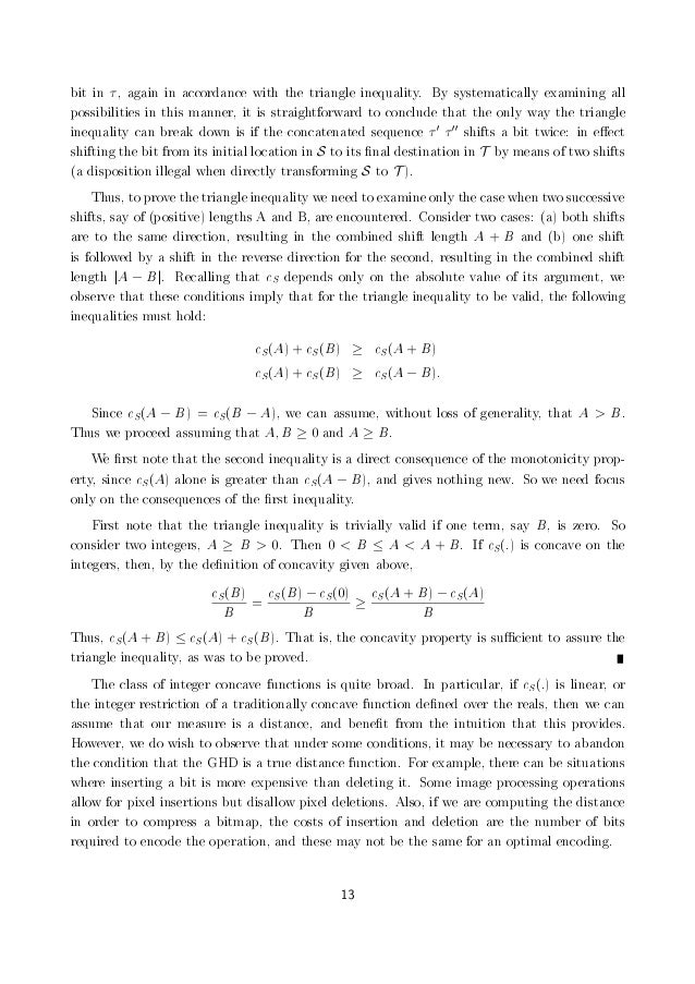 Generalized Hamming Distance