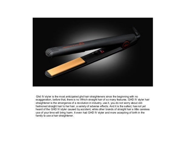ghd iv professional styler