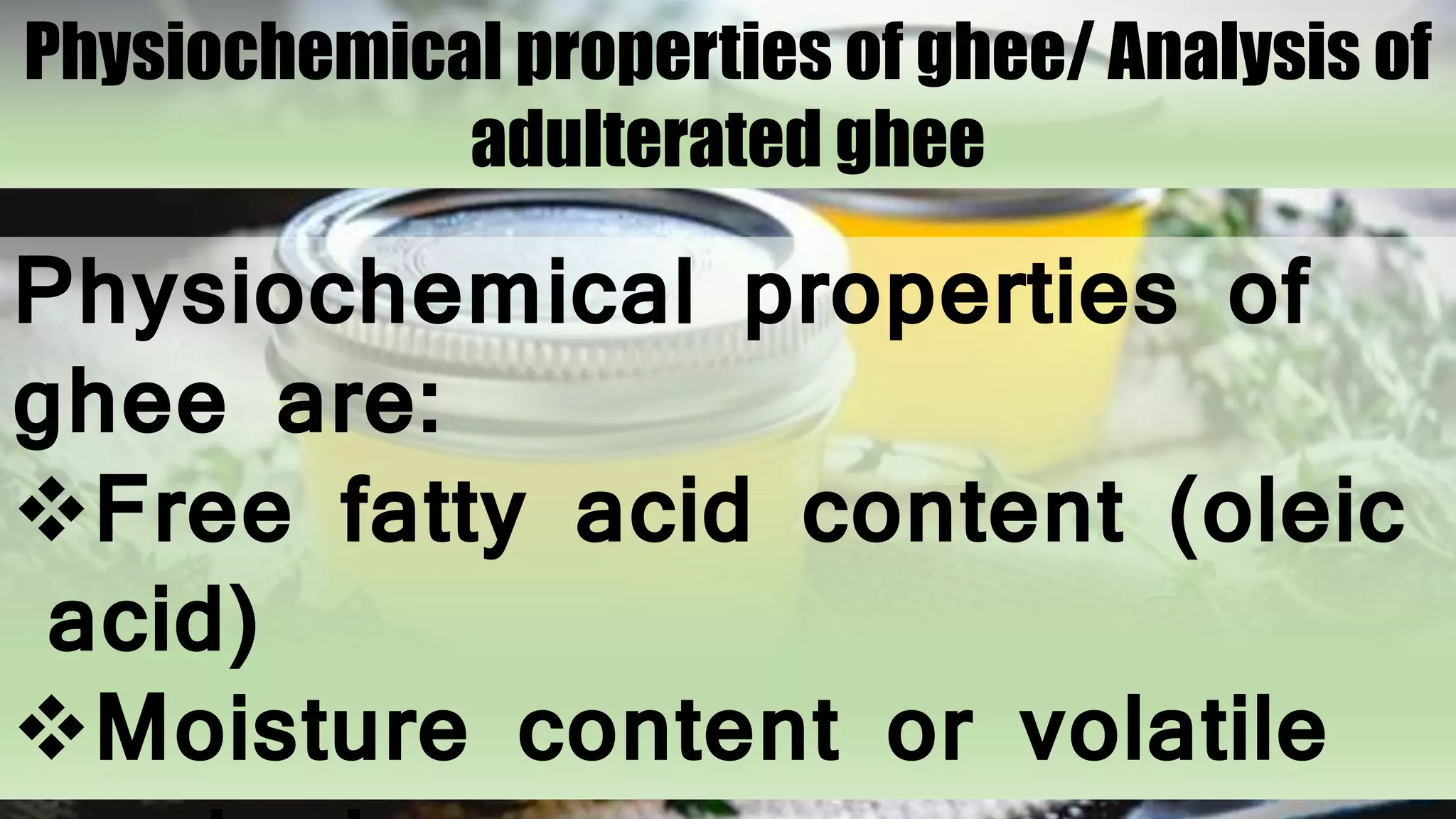 Ghee | PPTX