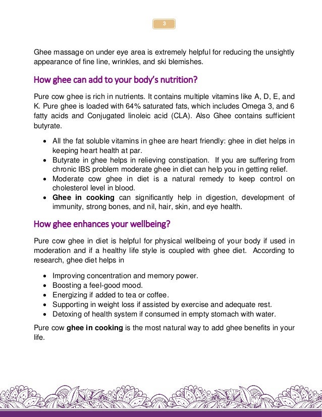 Ghee meaning How ghee can add a special significance in your life