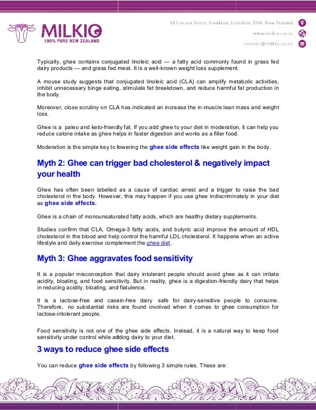 Ghee Side Effects Top 3 Myths about Ghee Uses are Debunked