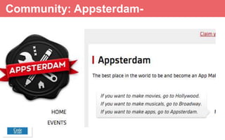 Community: Appsterdam2600 developers have joined
up

 