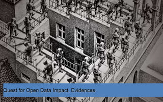Quest for Open Data Impact, Evidences

 