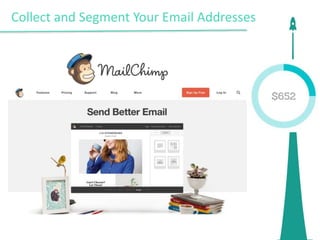Collect and Segment Your Email Addresses
 