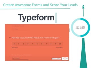 Create Awesome Forms and Score Your Leads
 