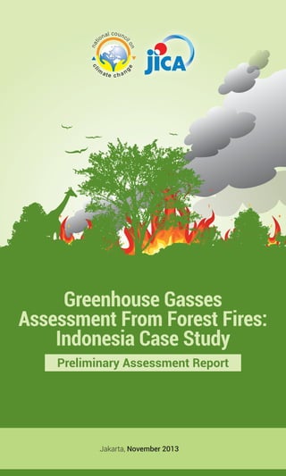 Greenhouse Gasses
Assessment From Forest Fires:
Indonesia Case Study
Preliminary Assessment Report

Jakarta, November 2013

 