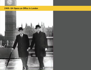 1969: GH Opens an Office in London
 