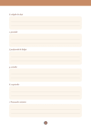 193
d. colegilor de clasă
e. preotului
f. profesorului de Religie
g. vecinilor
h. cerșetorilor
i. Persoanelor vârstnice
___________________________________________________________________________
___________________________________________________________________________
___________________________________________________________________________
___________________________________________________________________________
___________________________________________________________________________
___________________________________________________________________________
___________________________________________________________________________
___________________________________________________________________________
___________________________________________________________________________
___________________________________________________________________________
___________________________________________________________________________
___________________________________________________________________________
 