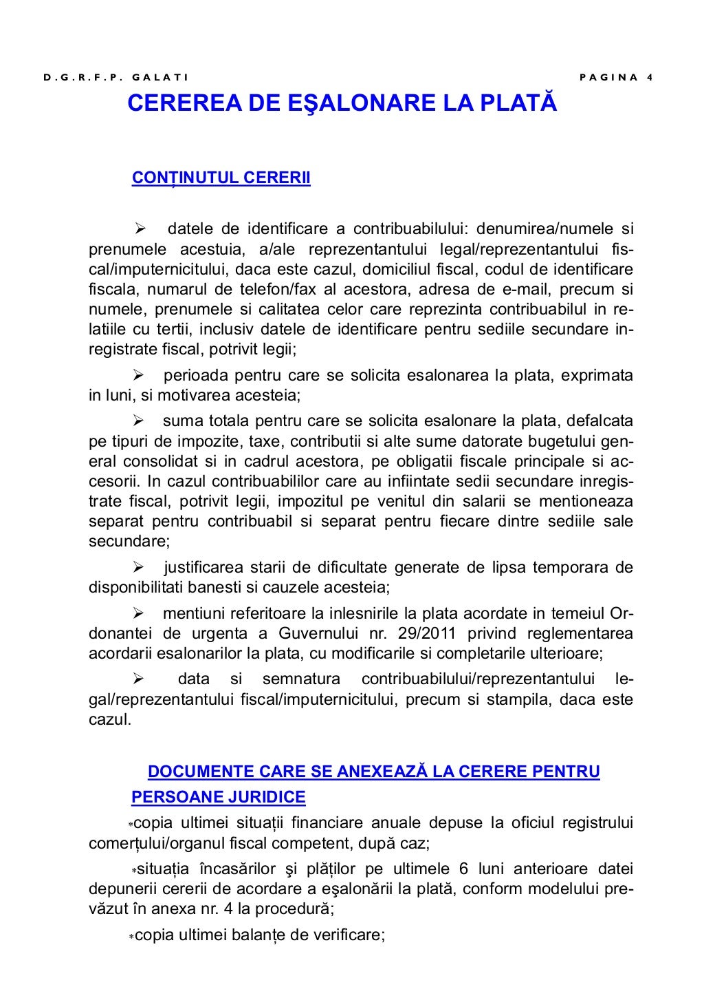 Ghid privind acordarea esalonarii la plata a obligatiilor fiscaleGhid…