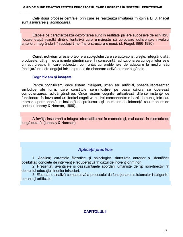 Ghidul Educatorului Care LucreazÄƒ In Sistemul Penitenciar