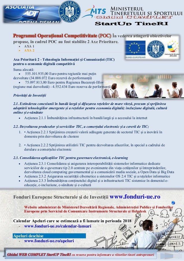 Ghidul Web Complet Start Up Tineri Adt Mts 2018