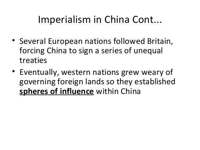 effect of imperialism to china effects of imperialism in china