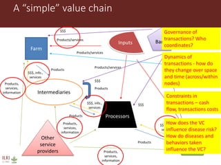 Animal disease control and value chain practices: Incorporating economics and systems thinking approaches  
