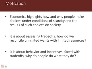 Animal disease control and value chain practices: Incorporating economics and systems thinking approaches  