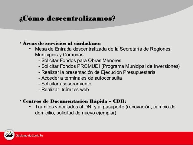 Regionalizacion Y Descentralizacion Una Experiencia De Innovacion En