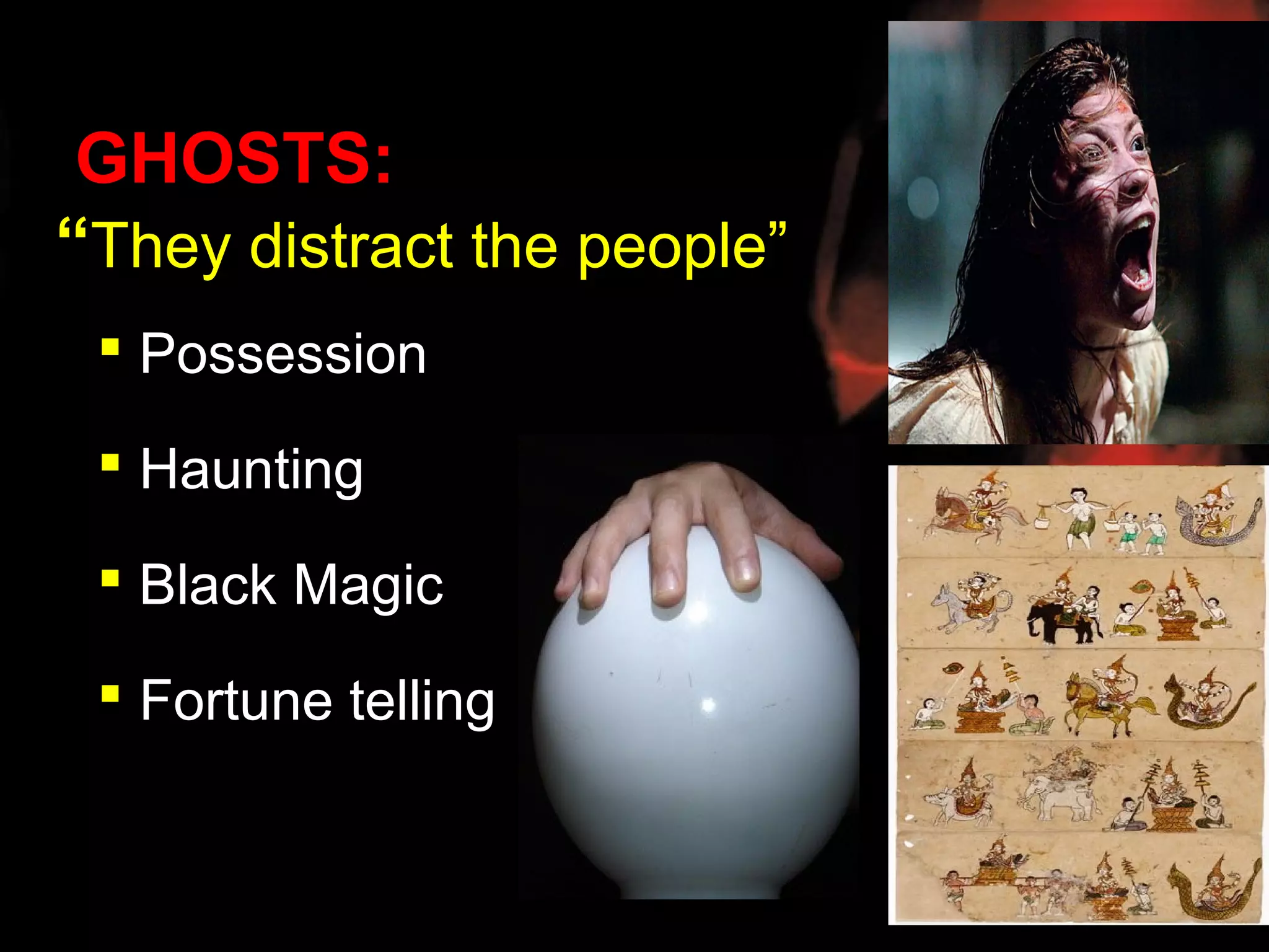 Ghosts in the light of Science | PPT