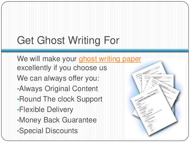 Ghost writing