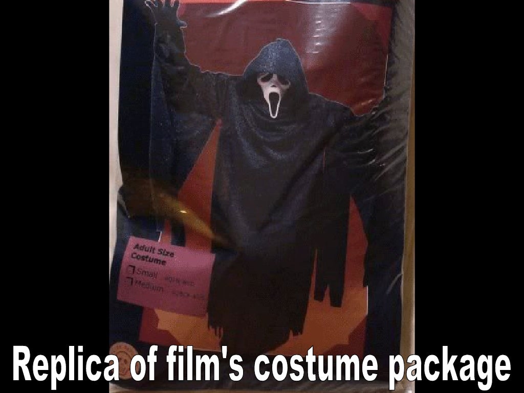 Ghostface costume