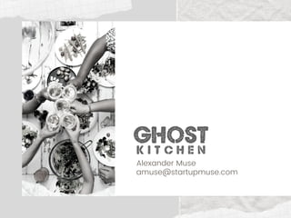 Alexander Muse
amuse@startupmuse.com
 