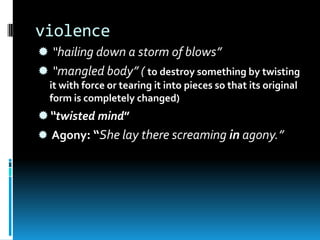 Ghost stories vocabulary and useful expressions[1] | PPTX