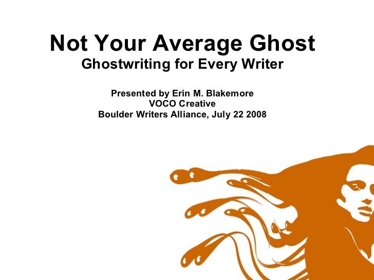 Finding a ghostwriter