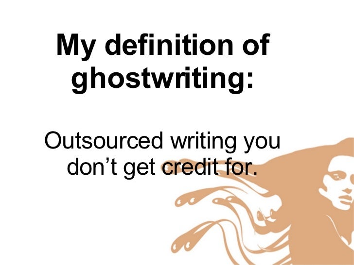 Ghost writers for essays