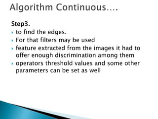 Human machine interaction using Hand gesture recognition | PPTX