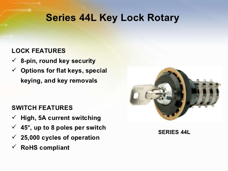 Rotary and Key Lock Switches
