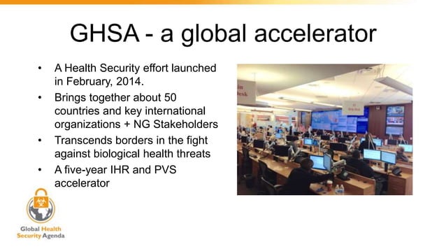 Global Health Security Agenda GHSA | PPTX | Healthcare Industry ...
