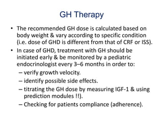 Growth hormone therapy | PDF