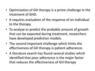 Growth hormone therapy | PDF