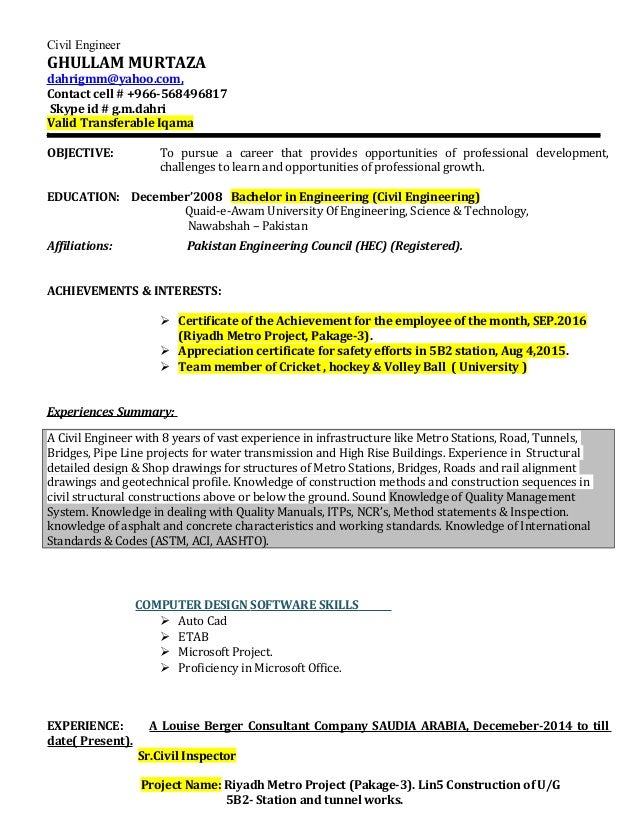 Ghullam Murtaza Cv 1