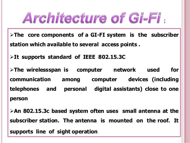 gi-fi seminar ppt Gi fi technology ppt download for pc.