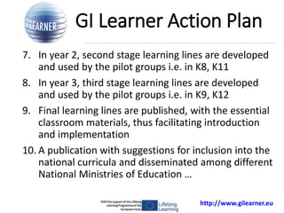 GI Learner: A project to develop geospatial thinking learning lines in secondary schools 