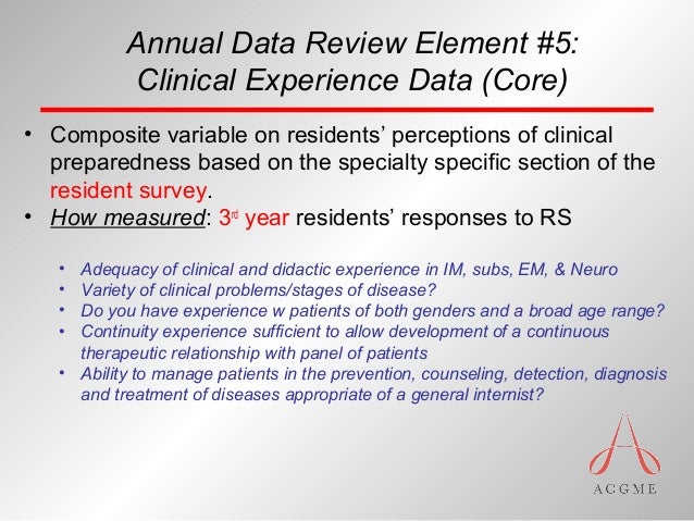 ACGME RRC Update On NAS