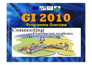 The EU-FP6-Project "NNR" has been supported by EC ( 2005-2007 )




14.05.2010
                                                         Programme Overview
                                                                   GI 2010


1
 