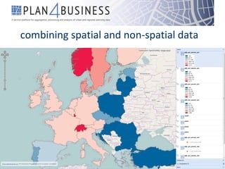 combining spatial and non-spatial data
 