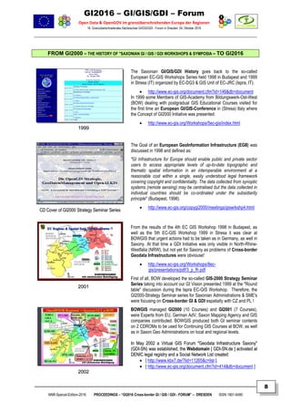 GI2016 – GI/GIS/GDI – Forum
Open Data & OpenGOV im grenzüberschreitenden Europa der Regionen
16. Grenzüberschreitendes Säc...