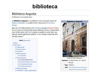 Susanna Giaccai 36
biblioteca
 
