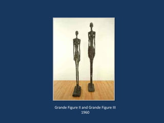 Grande Figure II and Grande Figure III 1960 