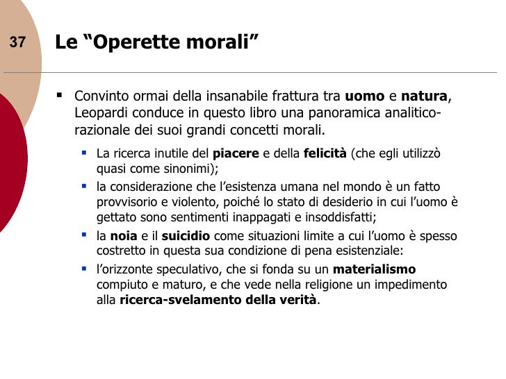 Giacomo leopardi