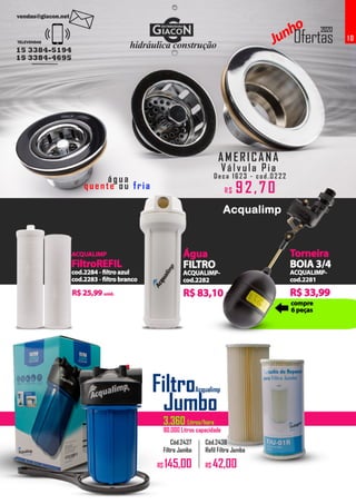 Giacon ofertas junho 2020 deca hydra