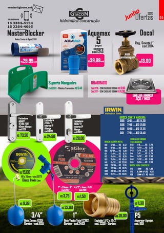 Giacon ofertas junho 2020 deca hydra