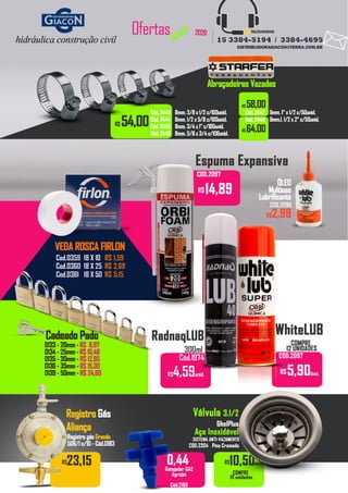 Giacon Ofertas Abril 2020