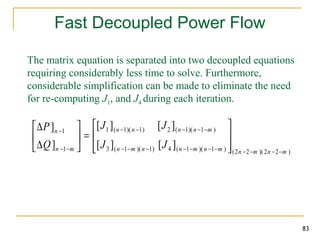 Decoupled Flow GIAI TICH HE THONG DIEN NANG CAO - CHƯƠNG 3 PHÂN BỐ CÔNG SUẤT | PPT