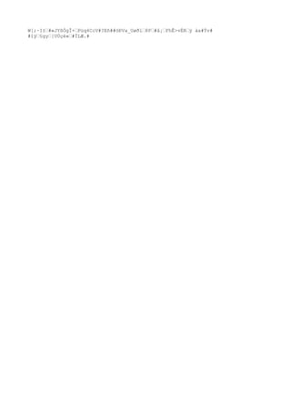 W[;~I±…#«JYßÓgÎ+…Püq4CcV#?Eñ##öÐVa_Uøðl…8P…#â¡…FhÊ>vÉR…ÿ àa#Ýv#
#îÿ…§gy…[UÚçé«…#ÏLÆ.#
 