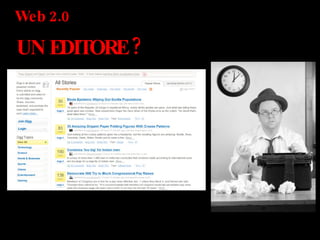Web 2.0  UN EDITORE ? 