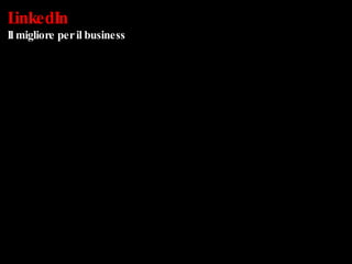 LinkedIn Il migliore per il business 
