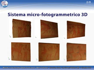 Sistema micro-fotogrammetrico 3D

 