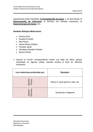 Gianella cando ochoa